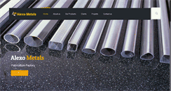 Desktop Screenshot of alexometals.com